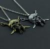 Модное винтажное ожерелье с подвесками в виде пиратов Карибского моря, подвеска в виде черепа Джека Воробья, ювелирные изделия для мужчин и женщин, подарки