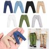 Fashion Casual Wears 1/11 1/12 Doll Leather Pants Clothes Accessories Dolls Trousers Denim Jeans