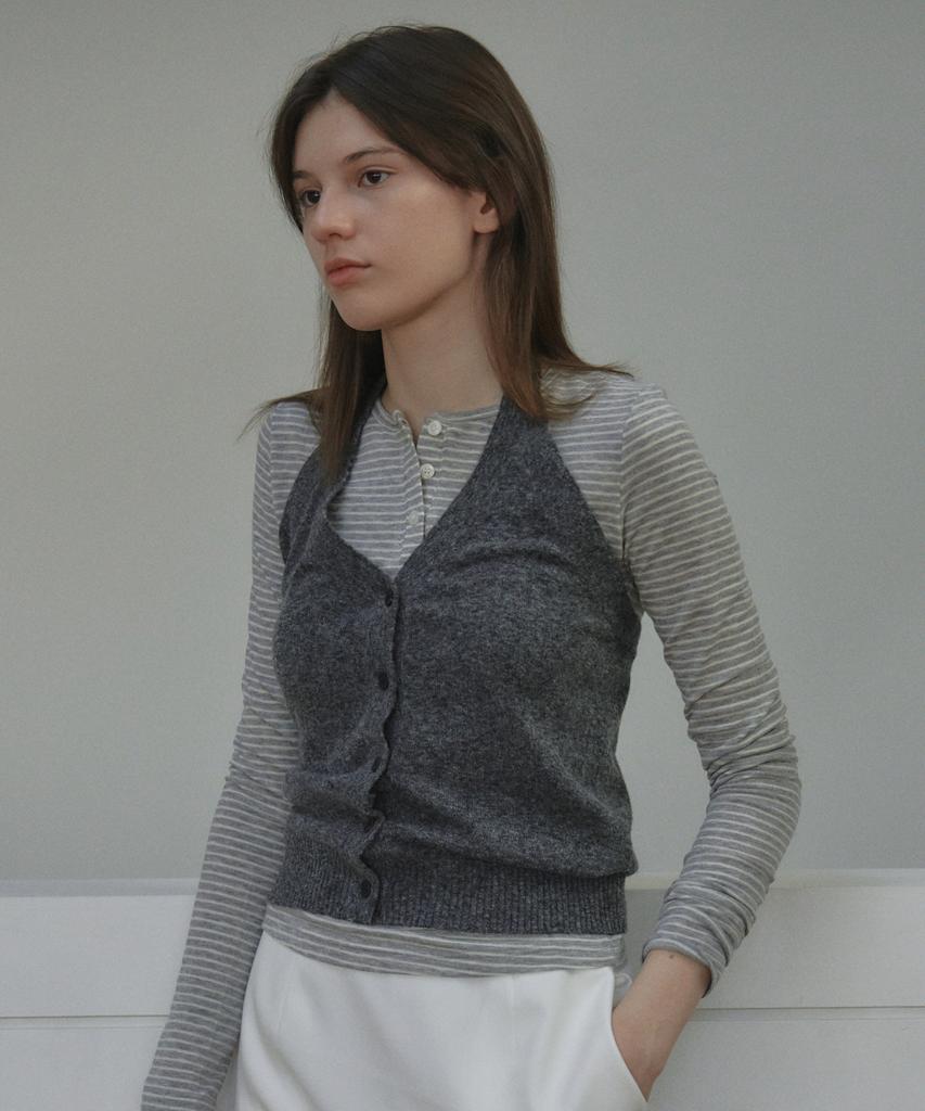 ELLIOTI Зения Шерсть Тенсел Полоска Ts_4Цвета