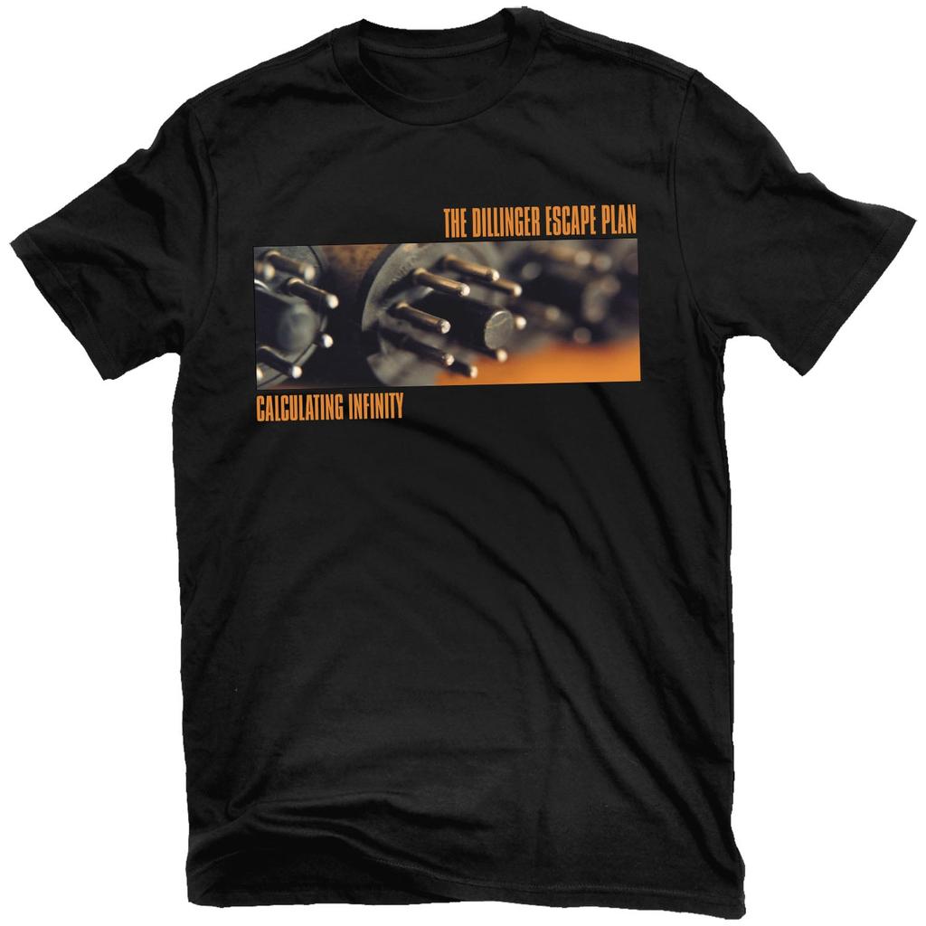 The Dillinger Escape Plan Calculating Infinity Band Graphic Tee Cotton Round Neck Casual Unisex Tshirt Summer Top