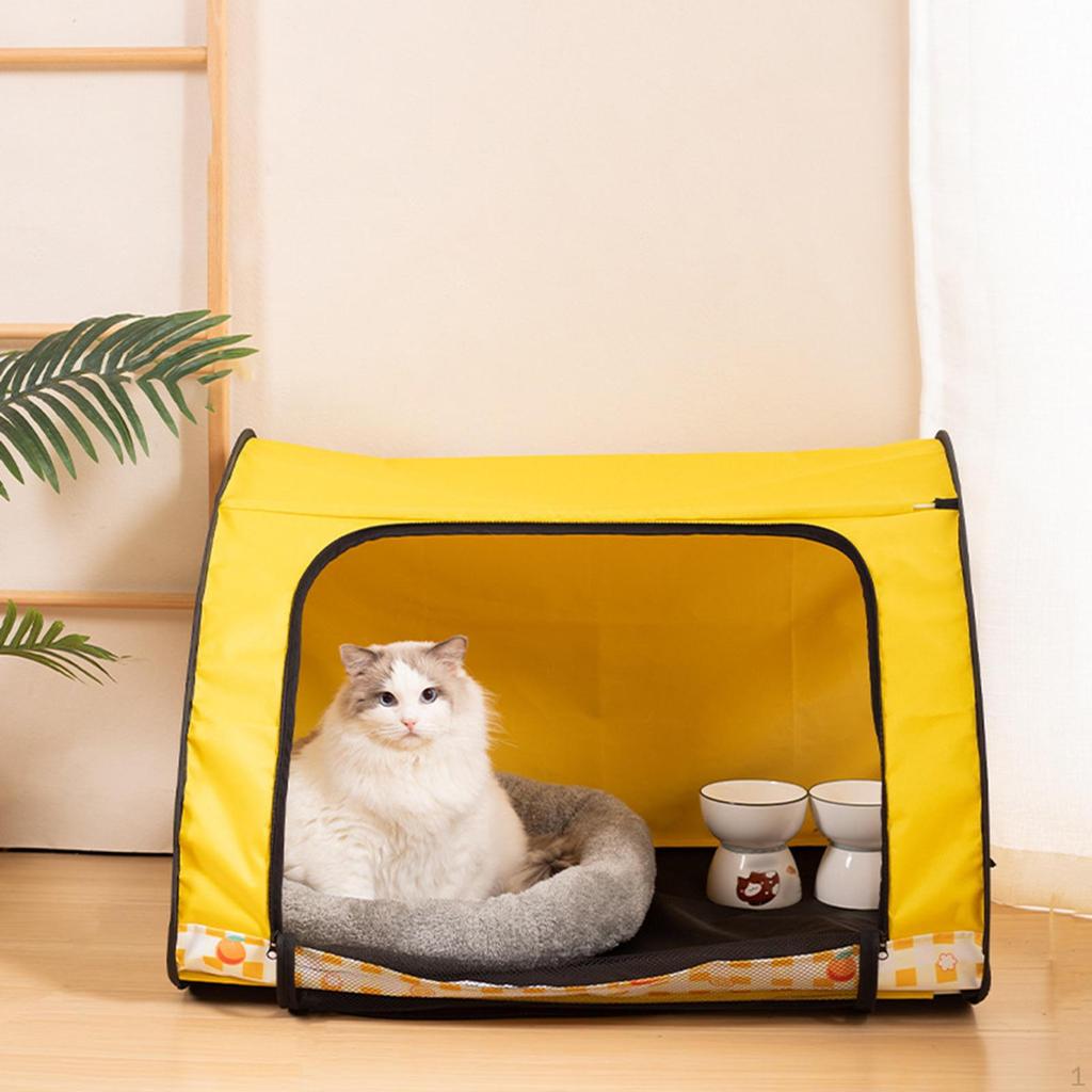 Складная палатка для кошек, складной манеж для домашних животных, закрытый съемный ящик для дома