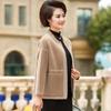 Fashionable and Comfortable Short Coat with Mink Cashmere for Middle-aged Elderly Mothers