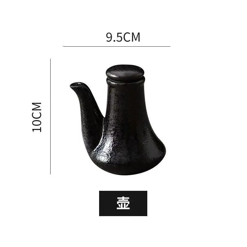 Керамический масляный горшок в японском стиле, ретро и японский стиль, бытовой соусник, блюдо для приправ, гарнир, соусник
