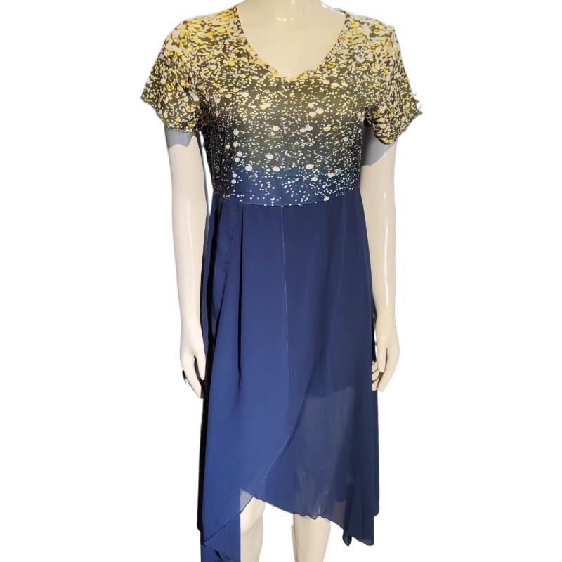 Женские модные летние весенние однотонные повседневные платья с v-образным вырезом и короткими рукавами и высокой талией