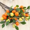Realistic Artificial Orange Fruit Real Touch Simulation Fruit Tree  Holiday Decor