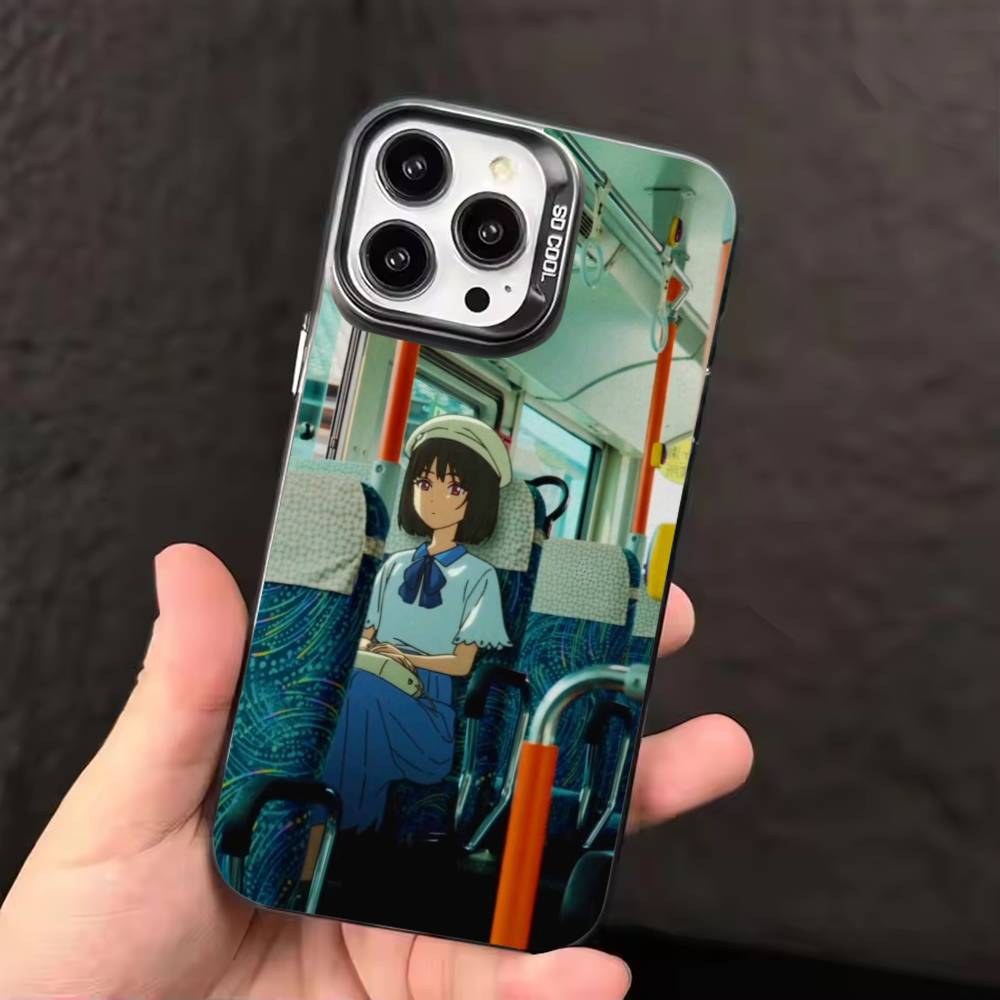 Аниме Shoushimin Чехол для телефона Цвет Серебристый Корпус Для IPhone 17 16 15 14 13 12 11 Pro Max Plus
