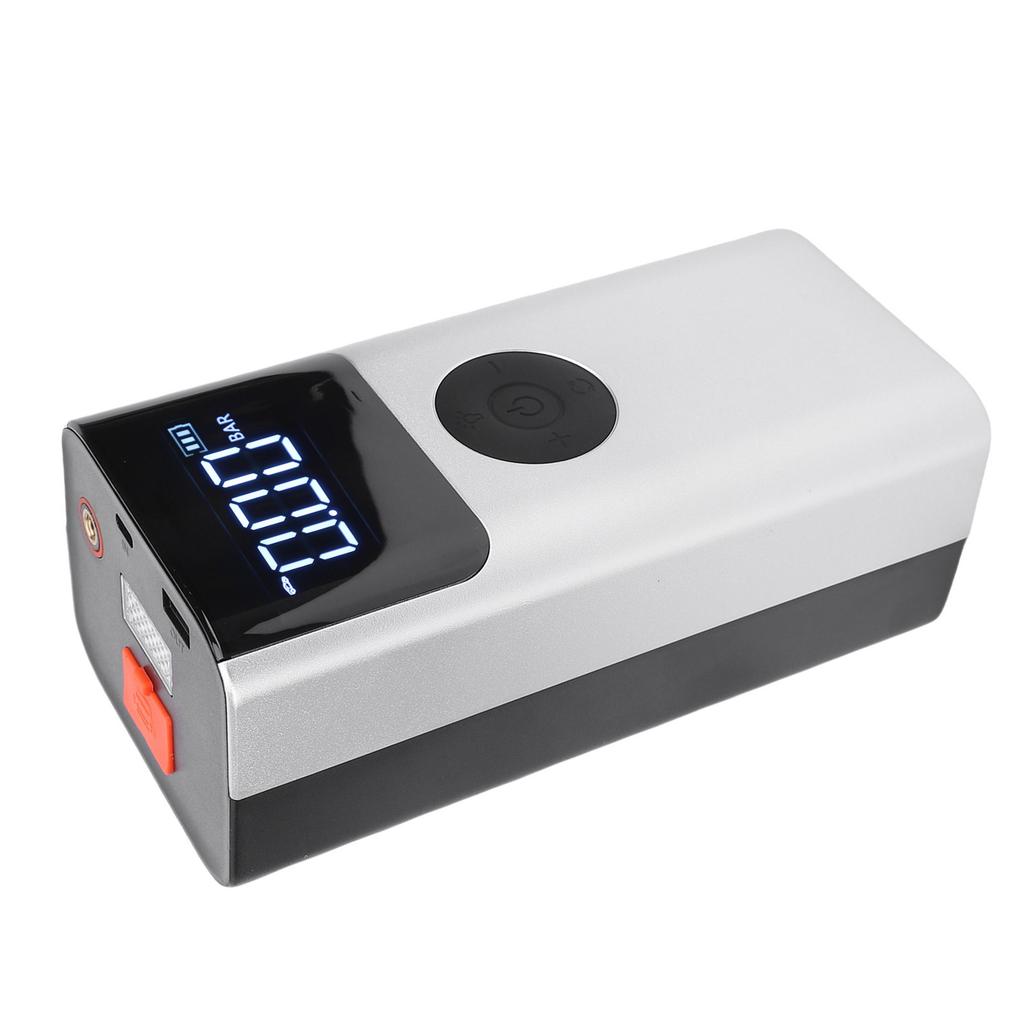 Пусковое устройство 150PSI 80W Пусковое устройство автомобильного аккумулятора Аккумуляторная батарея Накачка шин Портативный воздушный компрессор для грузовиков