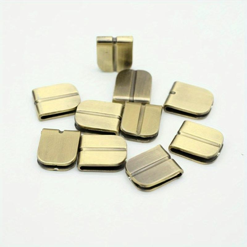 20/40Pcs Edge Corner Protectors Antique Bronze Metal Diary Corner Guards Photo Album Protectors Decorative Notebook Accessories