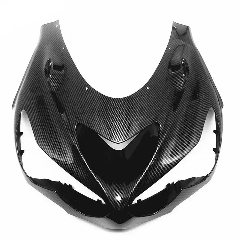For Kawasaki Ninja ZX-14R ZX14R 2012-2020 Carbon Fiber Color Front Upper Headlight Fairing