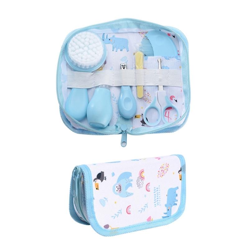 Удобный набор для ухода за ребенком, универсальный набор из 6 предметов, детские наборы, необходимые инструменты для ухода за новорожденным в детском саду для ежедневных нужд младенца