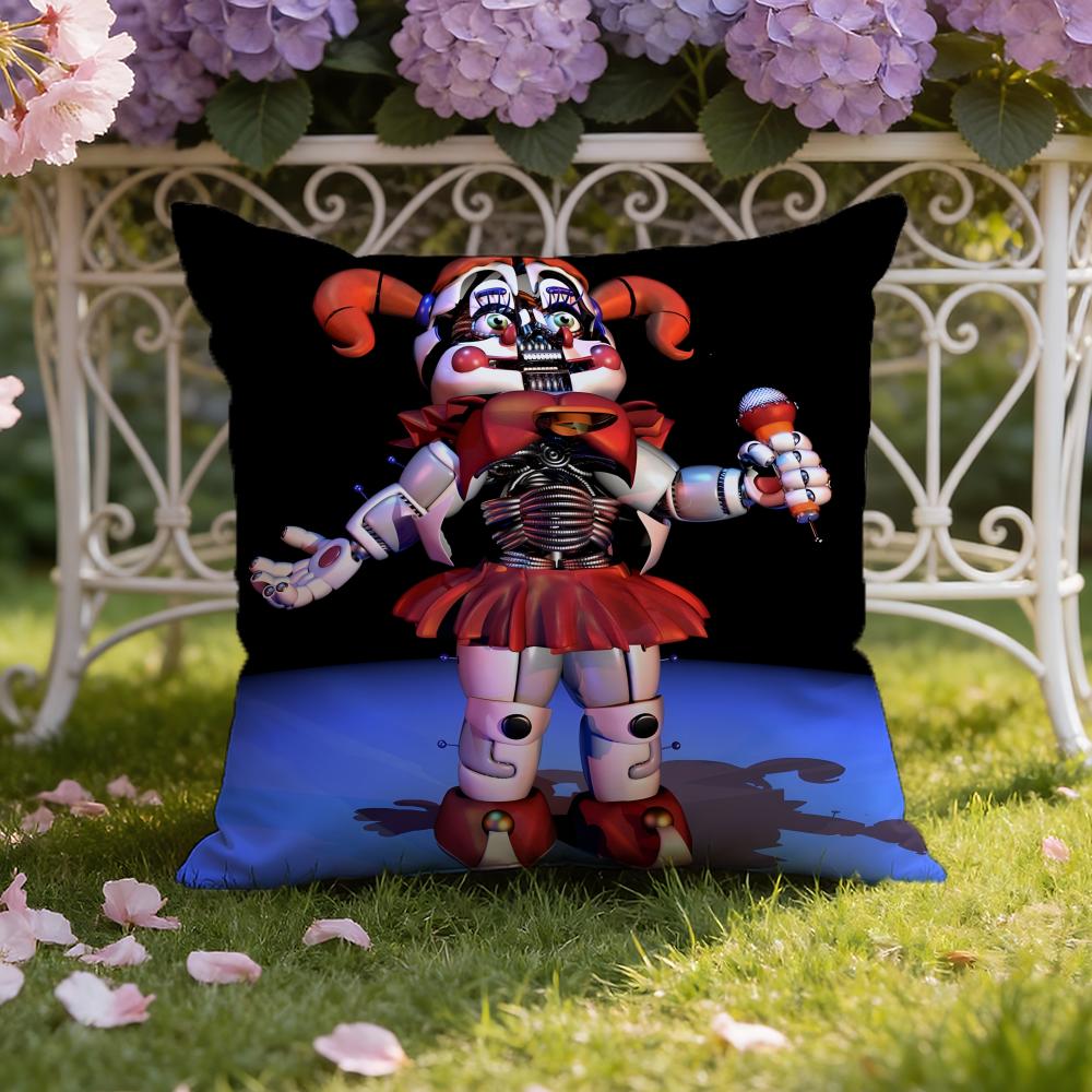 Аниме F-Five N-Nights at Freddy's Наволочка для подушки Домашняя и автомобильная Двухцелевая наволочка: Двусторонняя конструкция для максимального комфорта
