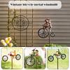Frogs On A Vintage Bicycle Windmill Funny Frog Bike Style Suitable For Decorating Garden
