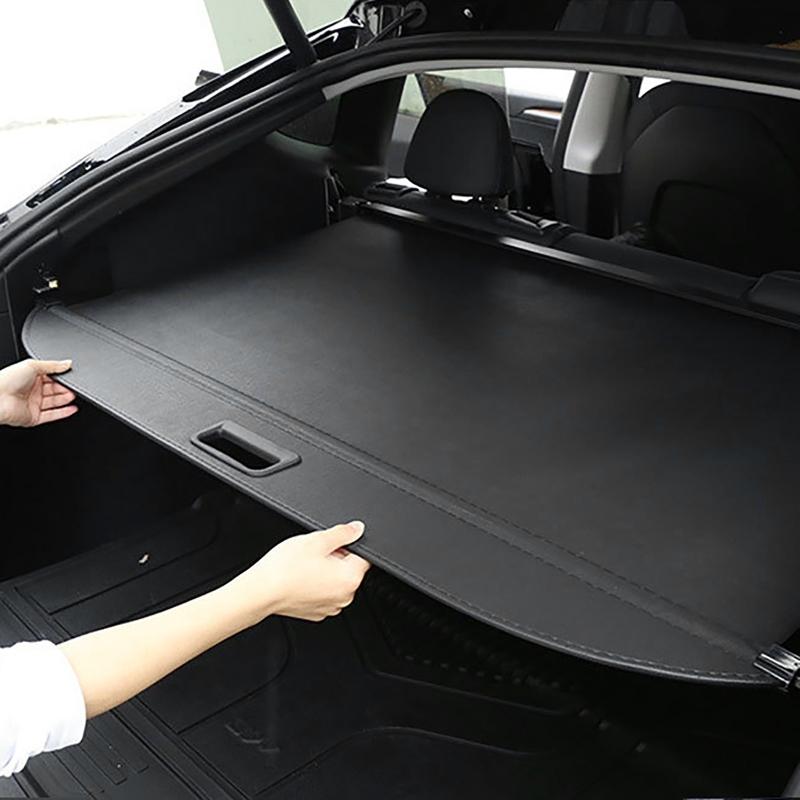 Car Cargo Cover Trunk Rear Rack Luggage Storage Auto Trunk Curtain Organizer Cover for Tesla Model Y Juniper Launch 2025+
