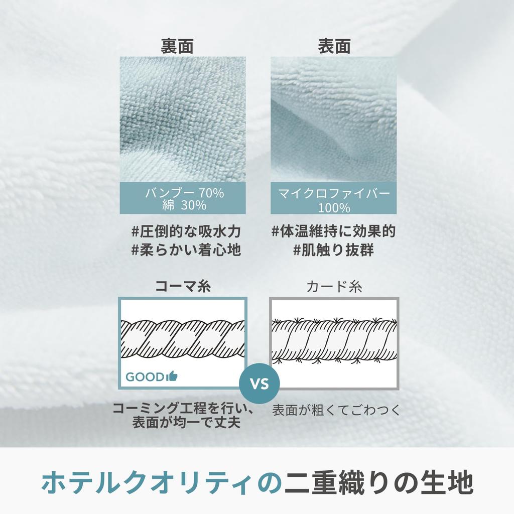 Konny Baby Hooded Towel Prevents Cold After Bath for Hooded Bath for Babies Years Smoky (Konny) Oeko-Tex Certified, Bathing, Soft, Absorbent, Towel,