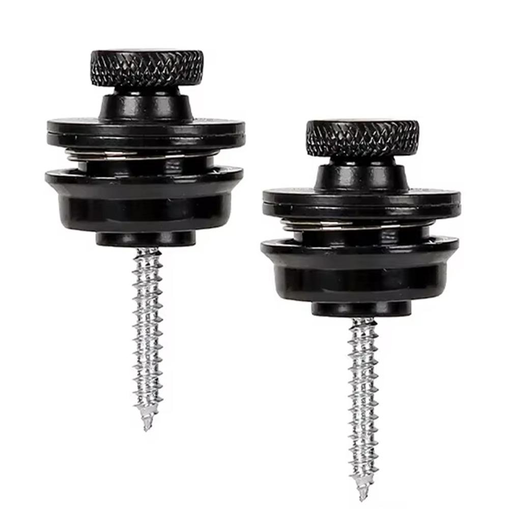 1Pcs Security Locking Guitar Strap Lock Locking End Stud for Acoustic Bass Guitar