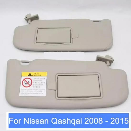 Для Nissan Qashqai 2008 2009 2010 2011 2012-2015 Автомобильный козырек Внутренний солнцезащитный козырек С зеркалом Передний козырек в сборе Автомобильные аксессуары
