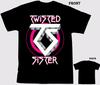 НОВАЯ Футболка с логотипом группы Twisted Sister Все размеры S-5XL Подарок Фанату Унисекс Футболка