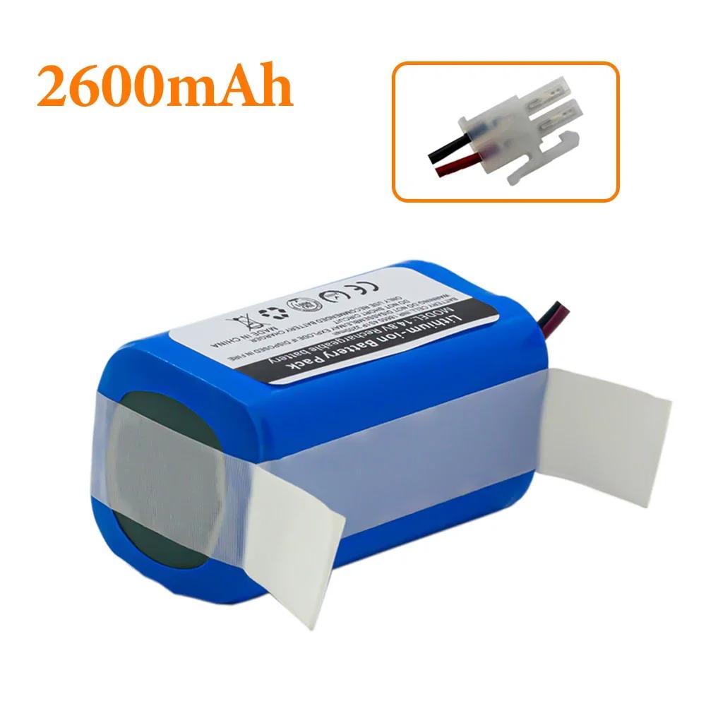 Sweeping Robot 14.8V 2600mAh Rechargeable Battery for Xiaomi,Ecovacs,iBoto iLife,Chuwi,Polaris,Kitfort,Genio,Liectroux,DIBEA