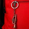 Musician Keychain Pendant Decorative 3D Design Bag Hanging Pendant Miniature Instrument Shape Key Holder Bag Charm