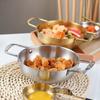 Кастрюля для морепродуктов с двойными ручками, кастрюля для бульона, кухонная посуда, бытовая, корейская кастрюля для рамена, кастрюля для лапши из нержавеющей стали
