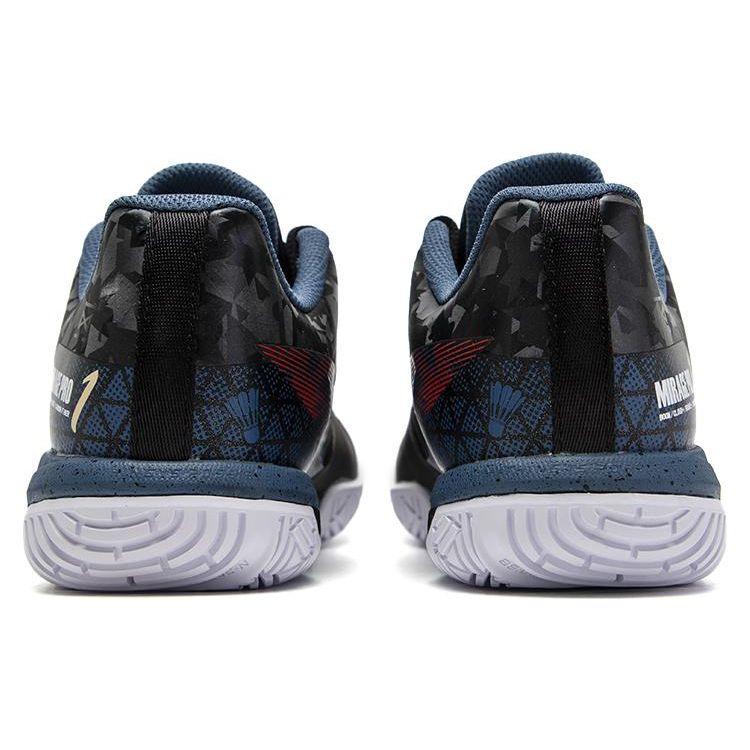 Li Ning Shadow Speed Pro Non-Slip Wear-Resistant Low-Top Badminton Shoes Unisex Sneaker Black AYAT013-4