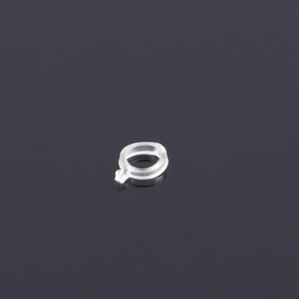 100PCS Inner 6mm Fishing Pellet Bands Elastic Bait Bands Fishing Lure Band Lure Accessories
