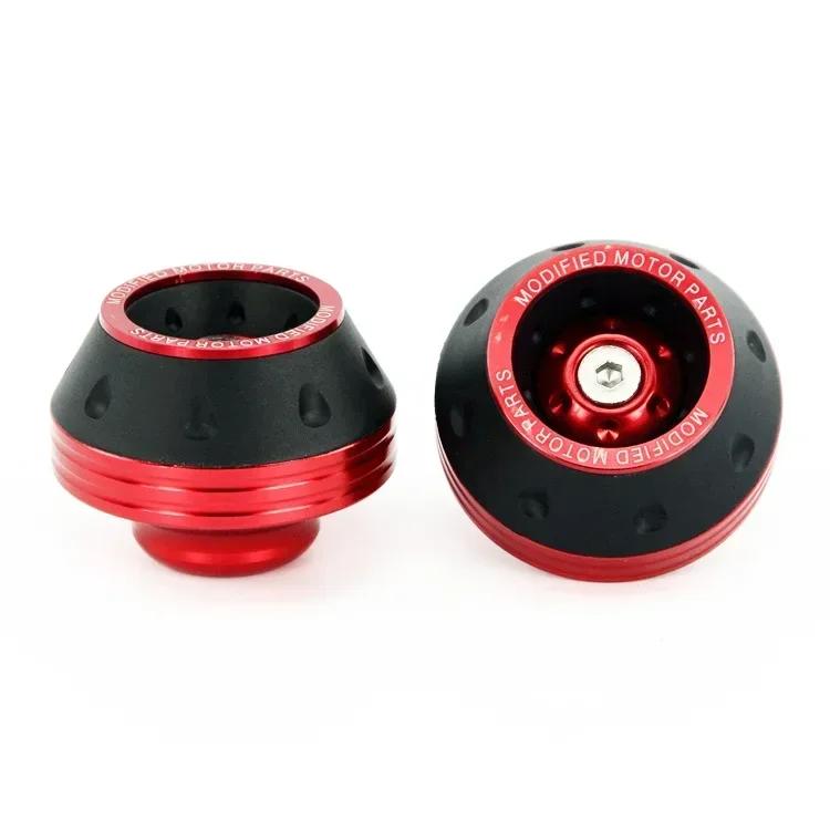 2 шт. защита от удара мотоцикла, защитные накладки на колеса, слайдер для рамы шин для мотокросса, красочные аксессуары для мотооборудования