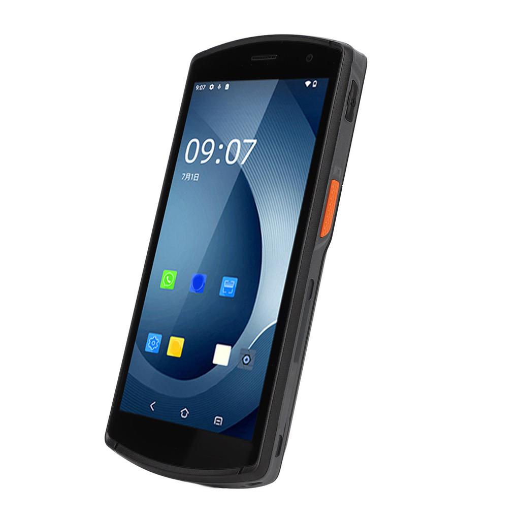 Ручной сканер штрих-кода Экспресс терминал сбора данных Цветной полноэкранный Беспроводной считыватель штрих-кода Поддержка 1D 2D NFC