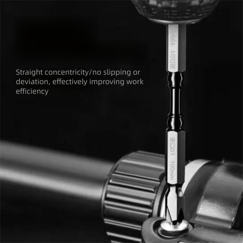 Цинк Цинковый сплав Сталь Магнитная ударная насадка PH2 Биты для отвертки Отвертка Ручной инструмент