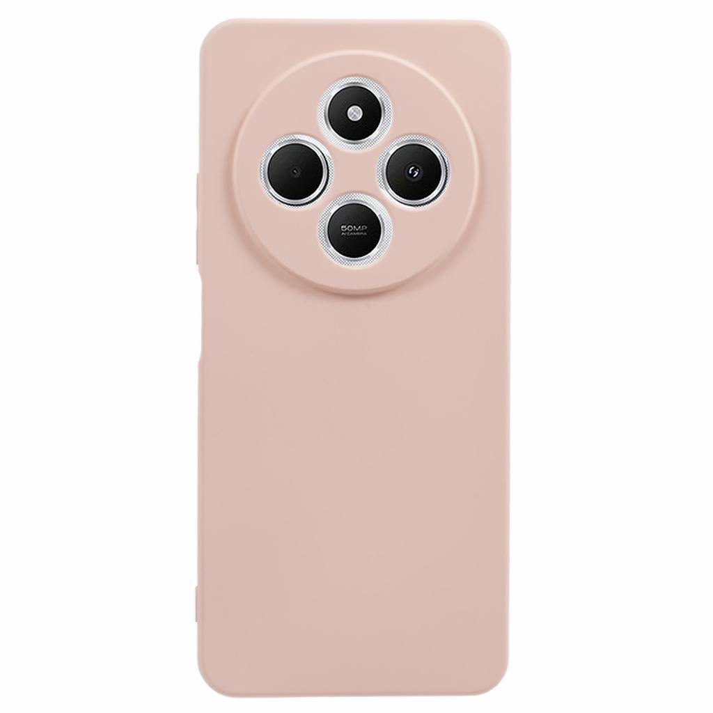 Phone Case For Xiaomi Poco C75 4G/Redmi 14R 5G/14C 4G Precise Cutouts TPU Fiber Lining Shockproof Cover
