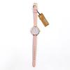 [Fieldwork] Women's Watch Snoopy Analog Leather Belt Watercolor Illustration Pink PNT033-2