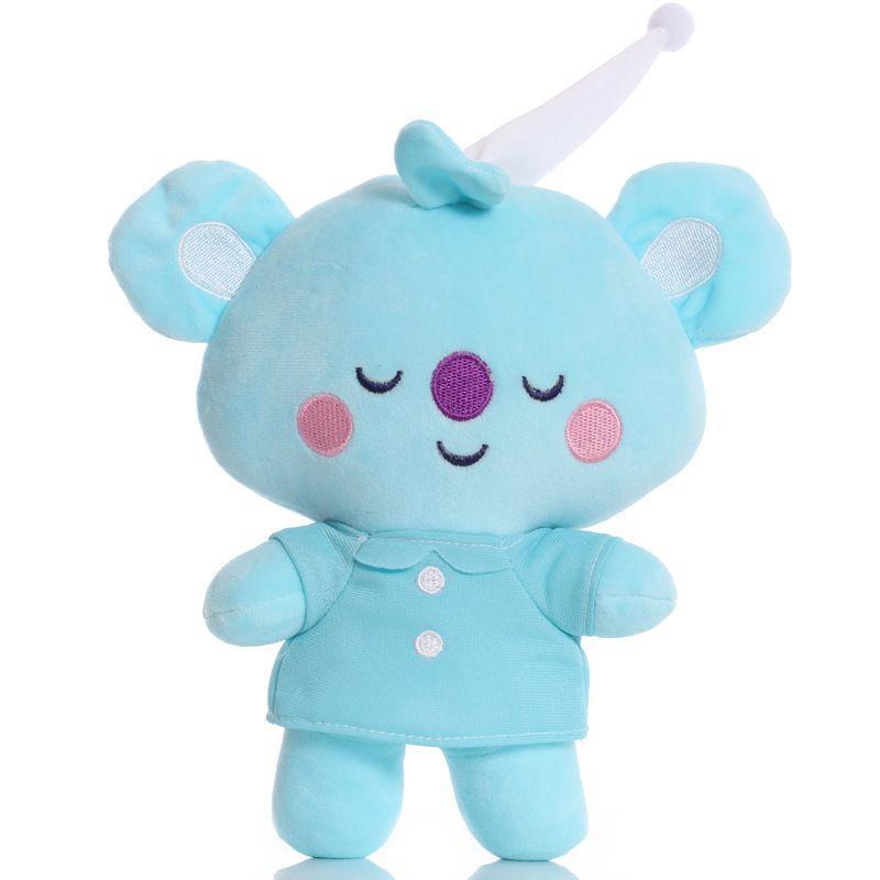Плюшевая игрушка Bt21 Мягкая кукла Tata Mang Chimmy Rj Koya Cooky Shooky Van Kpop Bts