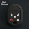 Silicone Silicone Case 4/5 Buttons Car Key Box Accessories Car Key Cover for Ford Car