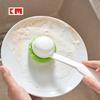 Nonstick Pan Scrubber With Pp Handle And Sponge For Dishwashing Tool