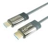 Horlick оптоволоконный HDMI-кабель 15 м сетчатый серый HH150-602GY
