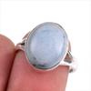 Natural Owyhee Opal Gemstone 925 Solid Sterling Silver Jewelry Ring Size 7 c2U16