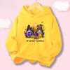Halloween Kawaii Pumpkin Cartoon Print Children Hooded Sweatshirt Boy Girl Autumn Winter Daily Outdoor Casual Warm Sportswear