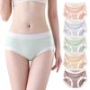 PHOLEEY Modal Comfortable Fit Women's Panties, 5-Pack, Soft, Midi-Rise Panties,