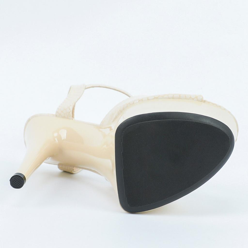 Women's Shoes Spring Clear Heels Sexy Sandals Slipper Girls Shoe for Party Club 14cm Heel 4cm Platform LFD-B3606