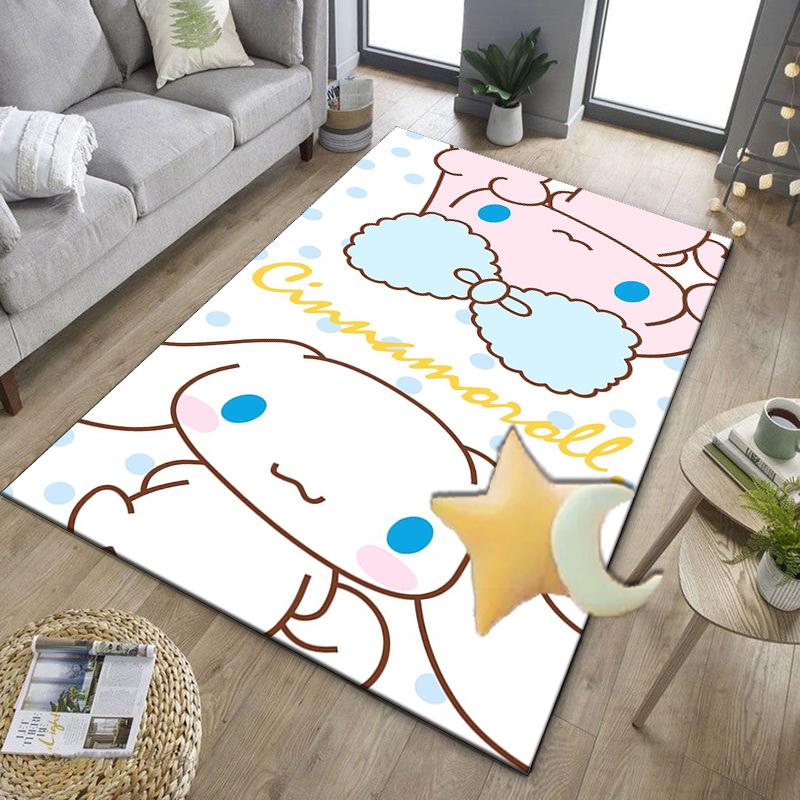 Hello cat Fantasy World Office Rug Chair Mat, Game Carpet, Suitable for Front Door, Bedroom, Living Room, Desk, Holiday Gift