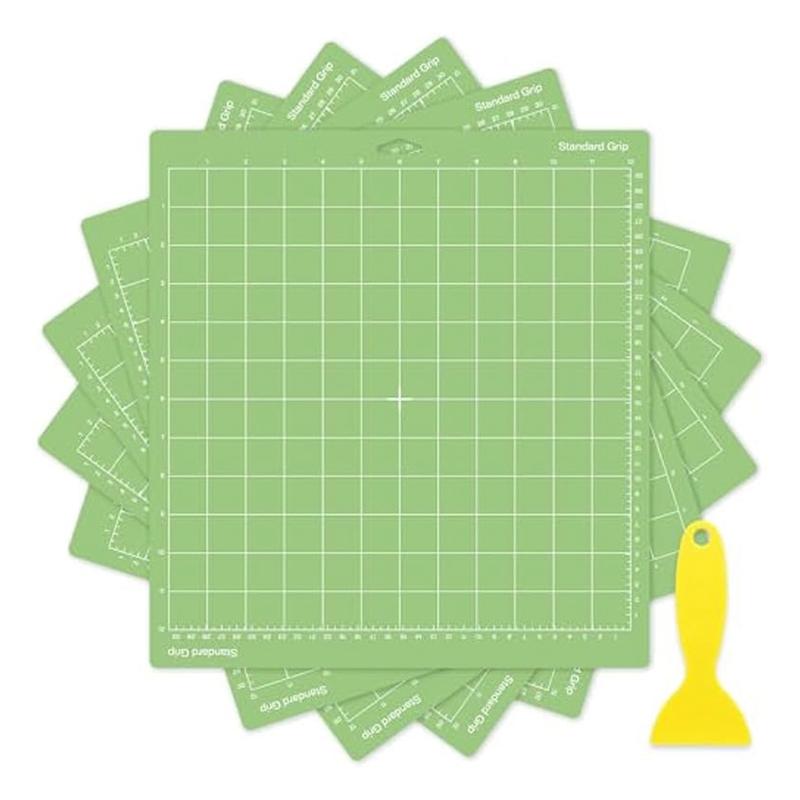 Повышение! 5 шт. Коврики для резки для Cricut - 12x12 дюймов, зеленые, стандартный захват, коврики для резки для Cricut Explore Air 2/ Maker 2/3, замена