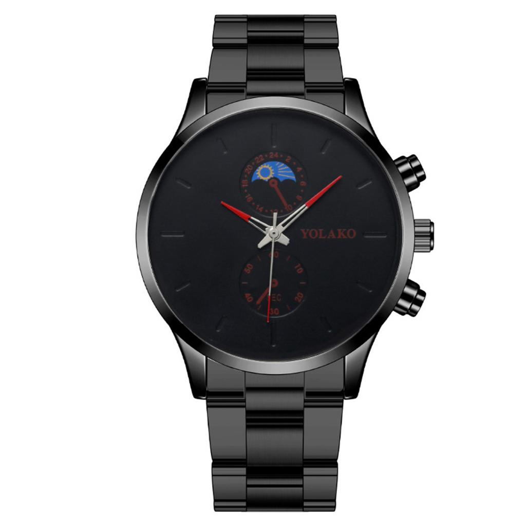 Men's Luminous Running Alarm Clock Watch