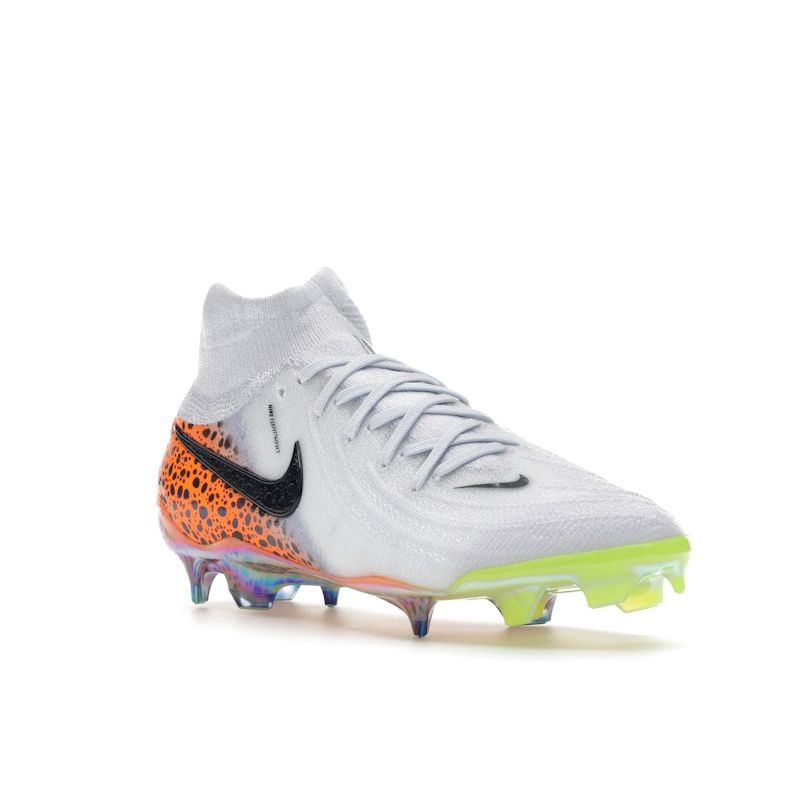 Nike Кроссовки мужские Phantom Luna 2 Elite FG Electric Pack белые многоцветные FN8002-900