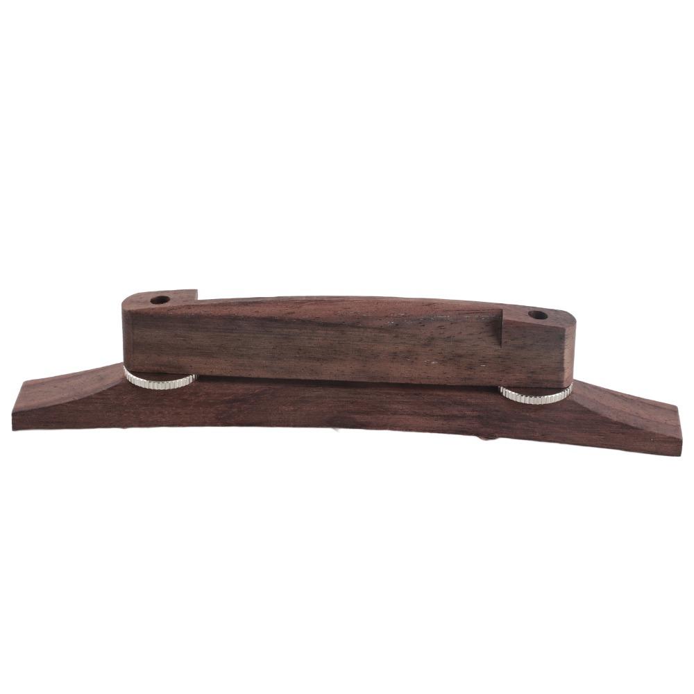 Wood Color Archtop Guitar Bridge Rosewood Material Guitar Accessories For Jazz Guitar