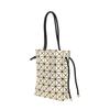 ISSEY MIYAKE Solid Polyester Bucket Bag, Handbag, Crossbody Bag, Shoulder Bag Regular Women's Butter Yellow BB23-AG593-