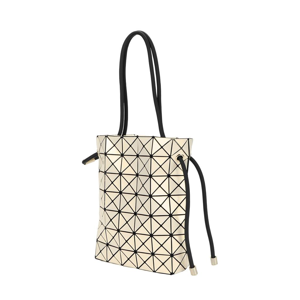 ISSEY MIYAKE Solid Polyester Bucket Bag, Handbag, Crossbody Bag, Shoulder Bag Regular Women's Butter Yellow BB23-AG593-