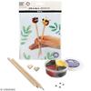 Creative Kit - SILK CLAY - Modeling Silk Clay - Decorate Pencils - Bee and Ladybug - 5 Years and Up
