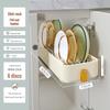 Pull-Out Basket Drawer Dish Rack for Kitchen Cabinet Storage