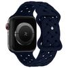 Силиконовый ремешок для Apple Watch Band Ultra 2 49 мм 46 мм 45 мм 44 мм 42 мм Спортивный дышащий браслет для IWatch Series 10 9 8 7 6 SE 5