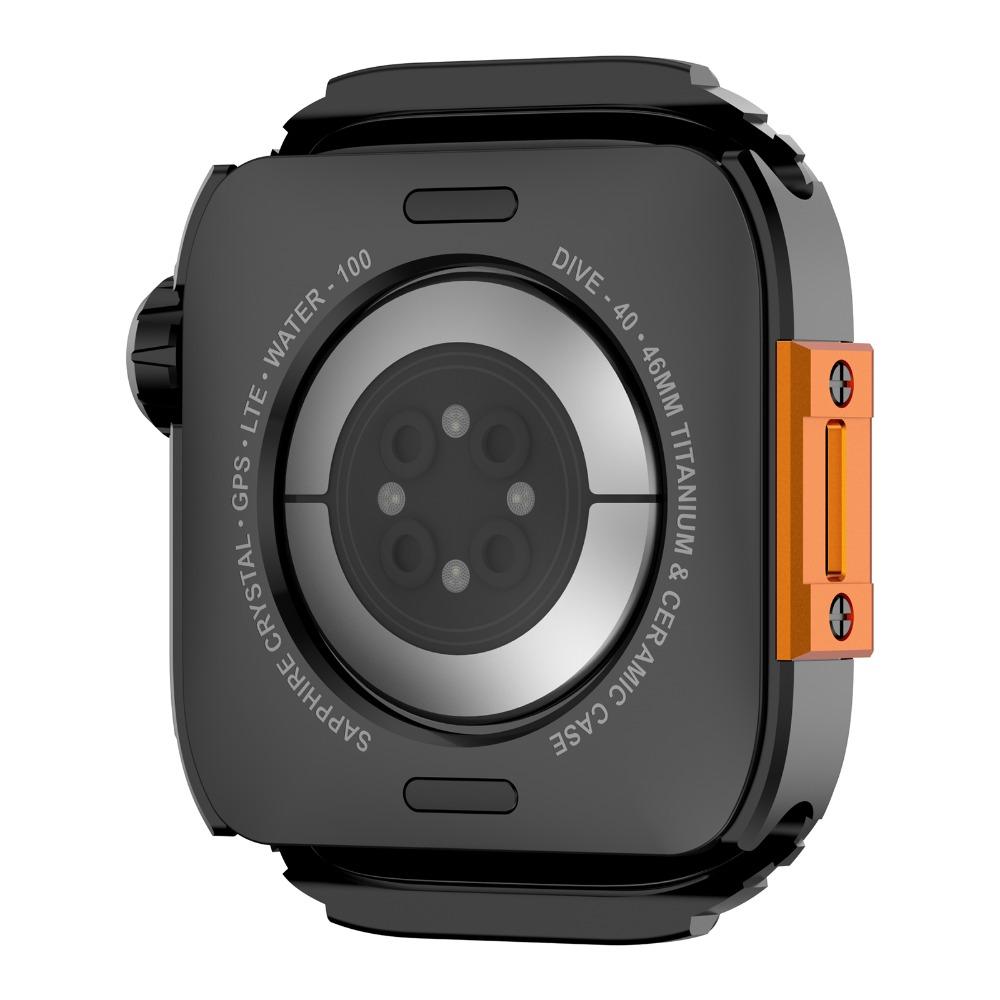 Корпус из нержавеющей стали для Apple Watch Series 11 46 мм Металлический Бампер Защитная Рамка для iwatch 10 46 ММ Аксессуары Защитная Крышка
